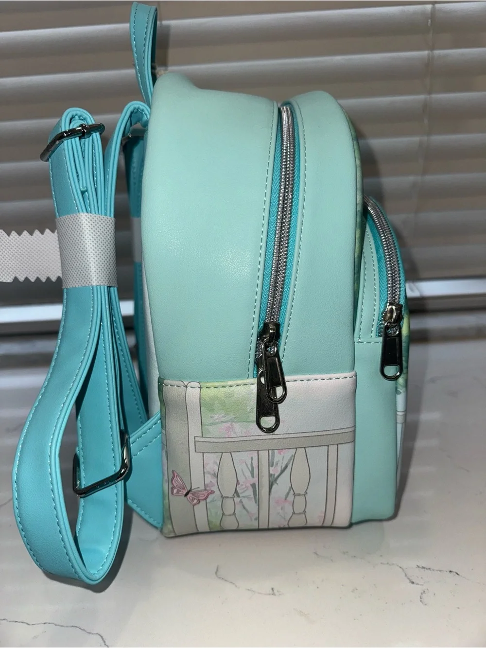 Loungefly Kids Mint Green Goofy & Friends Mini Backpack
